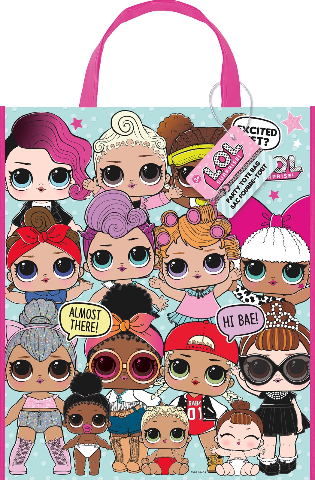 lol surprise doll bag