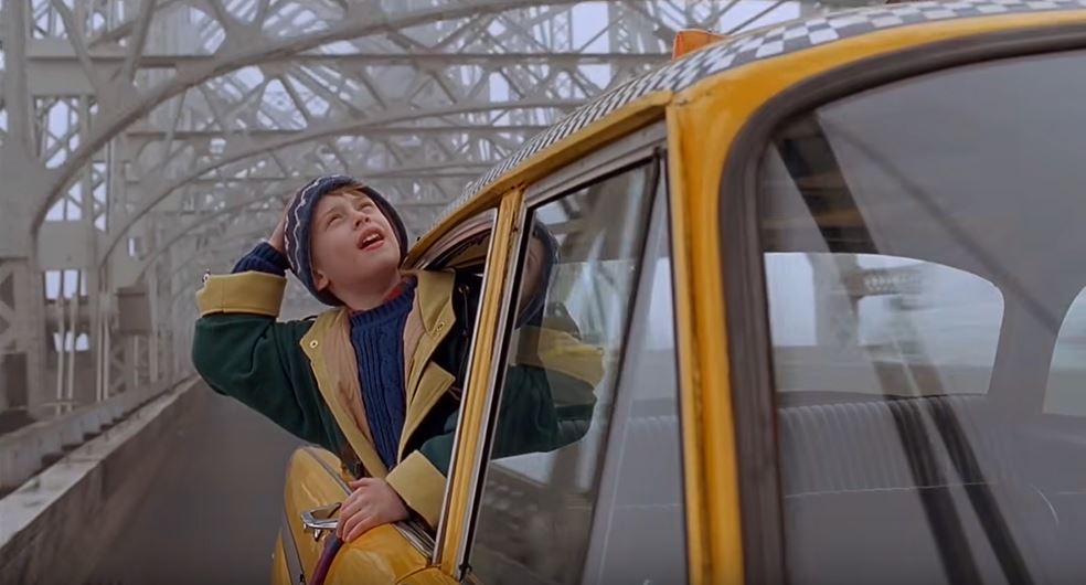 A scene from Home Alone: Lost in New York