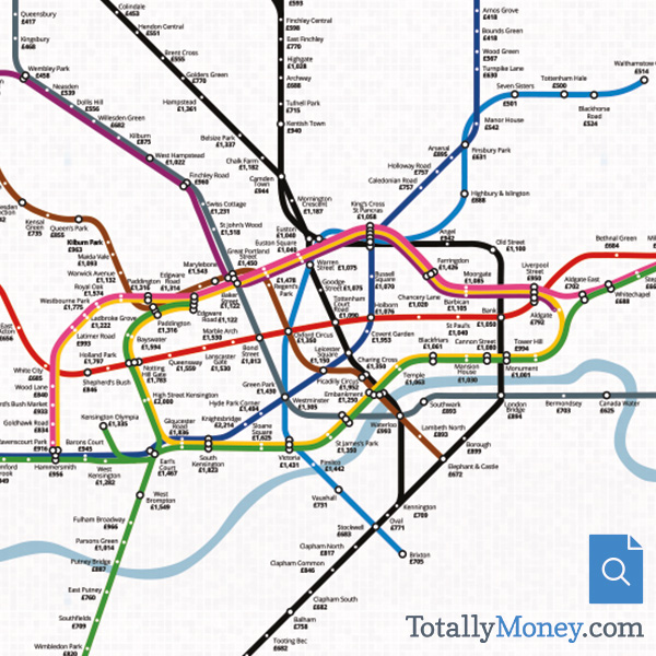Square Deal London s Property Costs Per Square Foot