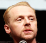 Simon Pegg läuft gerade in Ready Player One auf Sky Cinema Simon Pegg läuft gerade in Ready Player One auf Sky Cinema