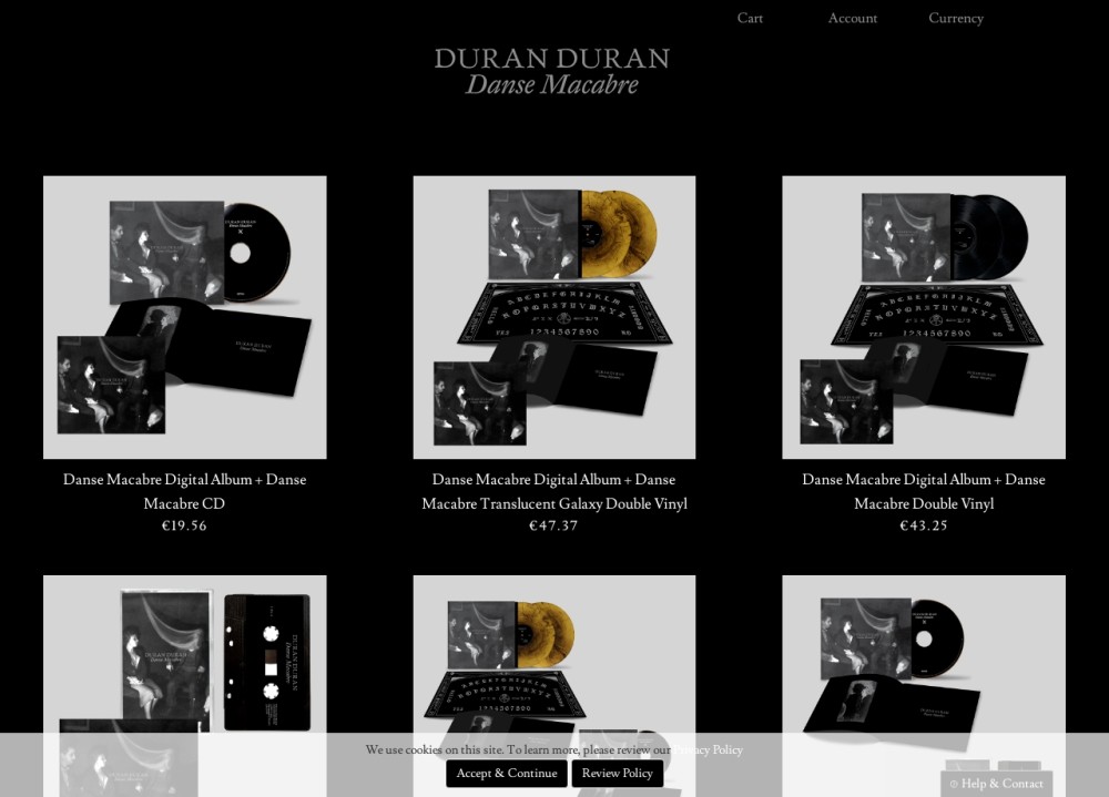 Duran Duran Official Store