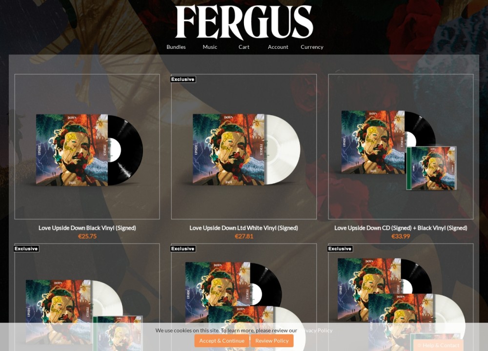 Fergus store Products