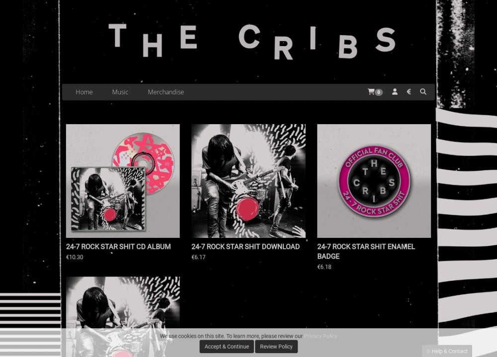 The Cribs store Products