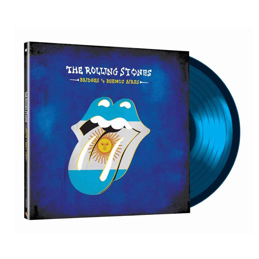 Buy Online The Rolling Stones - Bridges To Buenos Aires Triple Translucent Blue Vinyl (Ltd Edition)
