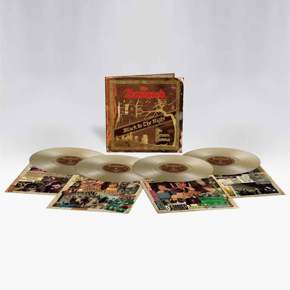 Buy Online The Damned - Black Is The Night (The Definitive Anthology) Gold
