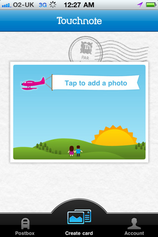 The new Touchnote iPhone app