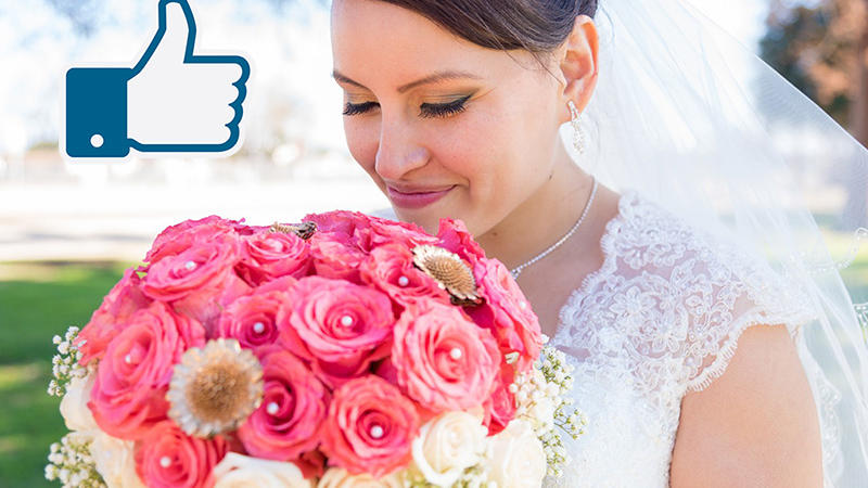 La pagina facebook per il vostro abito da sposa La pagina facebook per il vostro abito da sposa