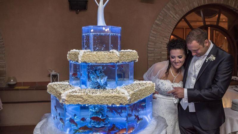 Vi piace il mare? Wedding cake in versione acquario! Vi piace il mare? Wedding cake in versione acquario!