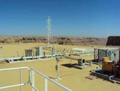 The Yemeni site of Kharir, where French company Total has operations.