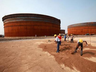 Crude storage