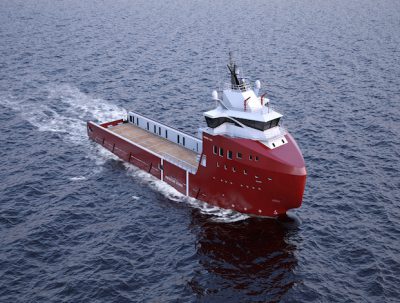 Vard platform supply vessel