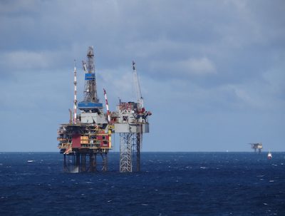 North Sea fields affected