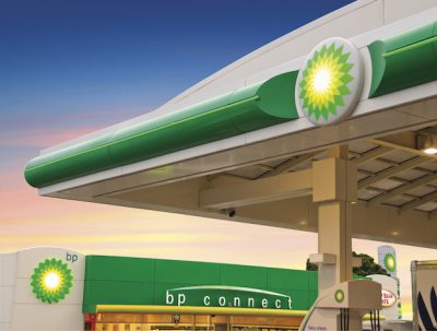 BP fuel retail station, photo courtesy of BP