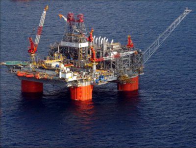 Gulf of Mexico rig