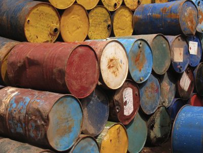 Oil barrels