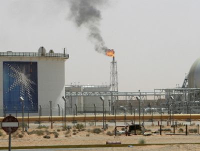 Khurais oilfield in Saudi Arabia
