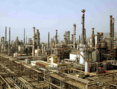 A refinery in India