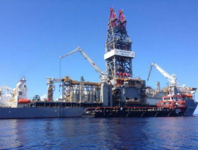 Transocean drillship Deepwater Invictus