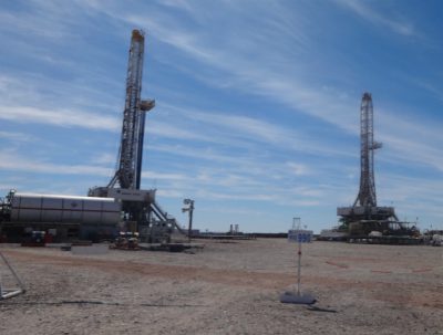 Argentina YPF gas rigs