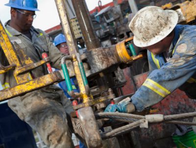 Ghana oil and gas workers