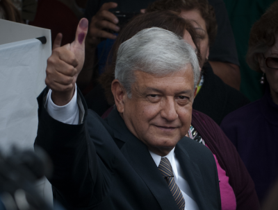Mexican President-elect Andrés Manuel López Obrador