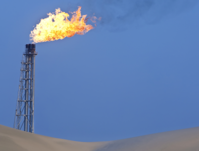 Gas flare generic photo