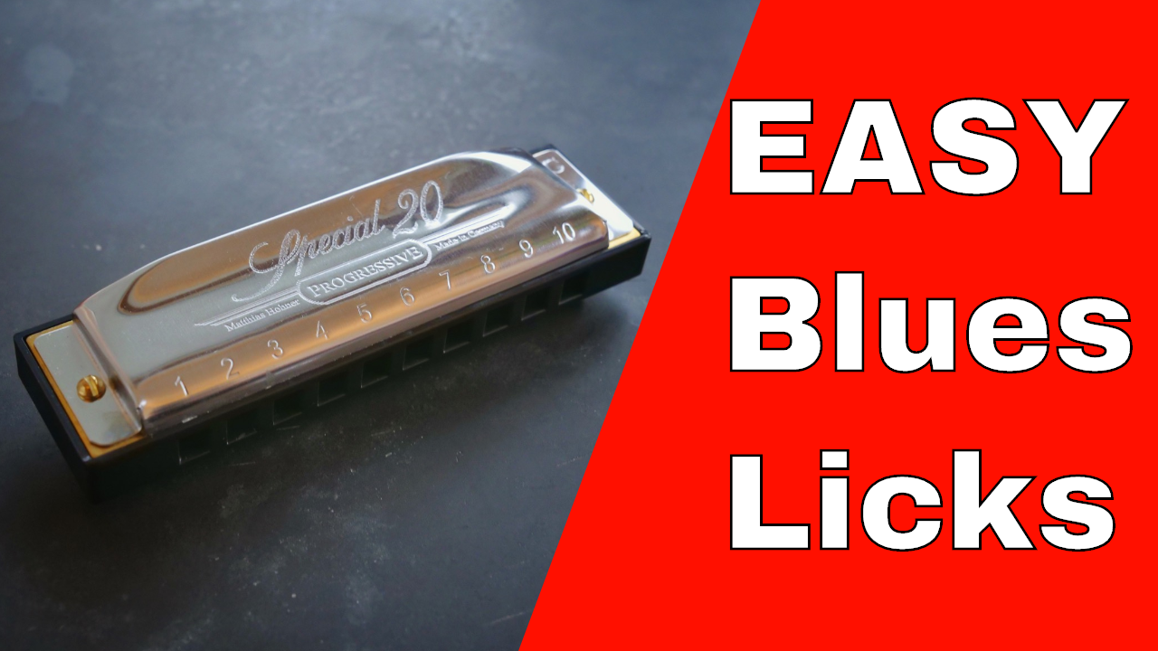 Three Easy Blues Licks Tomlin Harmonica Lessons