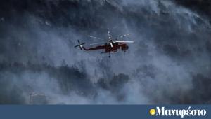 Στάχτη πάνω από 55.000 στρέμματα σε Κύθηρα, Εύβοια, Χανιά, Μεσσηνία, Αττική