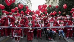 Athens Santa Run: Ποιοι δρόμοι κλείνουν σήμερα στο κέντρο της Αθήνας