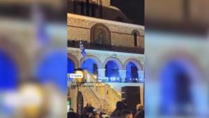 Γαλάτσι: Rave πάρτι στα σκαλιά της εκκλησίας με DJ και φωτορυθμικά