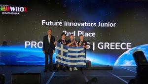 WRO: Aσημένιο μετάλλιο για την Ελλάδα και 1η θέση στην Ευρώπη
