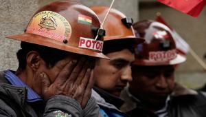 Κινητοποιήσεις εργαζομένων στα ορυχεία της Βολιβίας εναντίον της κατάργησης της επιδότησης των τιμών των καυσίμων
