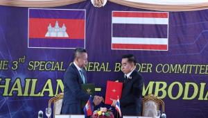 Συμφωνία ανάμεσα σε Ταϊλάνδη και Καμπότζη για κατάπαυση του πυρός