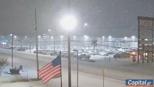 Σε κατάσταση έκτακτης ανάγκης Νέα Υόρκη και Νιου Τζέρσεϊ λόγω σφοδρής χιονοθύελλας – Χάος στα αεροδρόμια