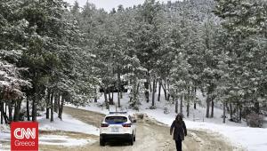 Διεκόπη η κυκλοφορία στη λεωφόρο Πάρνηθος από το τελεφερίκ