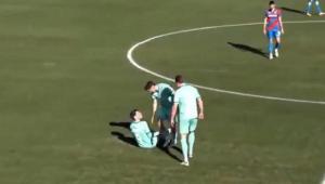 Επίθεση από συμπαίκτη στον Κούτσια σε φιλικό της Λουγκάνο - Δείτε βίντεο