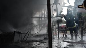 Πυρκαγιά σε αποθήκες εργοστασίου στο Κορωπί