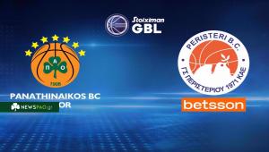 Παναθηναϊκός – Περιστέρι live streaming 11/1/2026