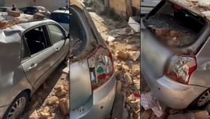 Νέος Κόσμος: Μπαλκόνι εγκαταλελειμμένης πολυκατοικίας κατέρρευσε και διέλυσε σταθμευμένο αυτοκίνητο