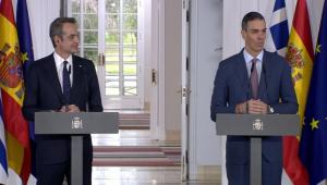 Δείτε live τις κοινές δηλώσεις Μητσοτάκη – Σάντσεθ από τη Μαδρίτη