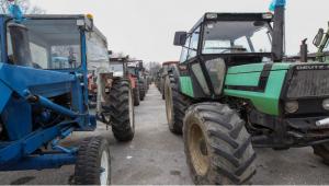 Απέκλεισαν για τρεις ώρες την παλαιά εθνική οδό οι αγρότες του μπλόκου της Νίκαιας