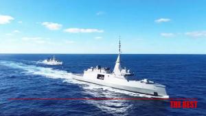 Belharra: Η στιγμή που η φρεγάτα «Κίμων» μπαίνει σε ελληνικά νερά