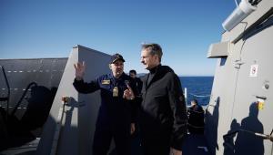 Το βίντεο που ανέβασε ο Κυριάκος Μητσοτάκης για τη φρεγάτα «Κίμων»