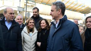 Επίσκεψη Μητσοτάκη στο Μαρούσι: «Πρόσω ολοταχώς» στις μεγάλες αλλαγές - «Δίνουμε μάχη με την ακρίβεια»