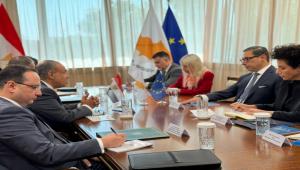 Τριμερής συνεργασία, Κυπριακό, ενέργεια και σχέσεις ΕΕ-Αιγύπτου στην σύνοδο των υπουργών Εξωτερικών Αιγύπτου, Κύπρου και Ελλάδας