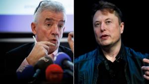 Άγριος διαδικτυακός καυγάς ανάμεσα στον Μασκ και τον CEO της Ryanair: «Είσαι εντελώς ηλίθιος»! (ΒΙΝΤΕΟ)