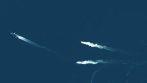 Οι μικροδορυφόροι της Ελλάδας ξεκίνησαν να παράγουν έργο – Κατέγραψαν από το διάστημα τη φρεγάτα «Κίμων» να φτάνει στη χώρα μας (Εικόνες)