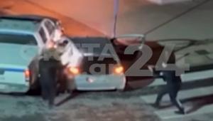 Ηράκλειο: Κινηματογραφική καταδίωξη μεθυσμένου οδηγού – Η στιγμή της σύλληψης του