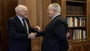 Προεδρικό Μέγαρο: Ο Κωνσταντίνος Τασούλας συνάντησε τον Γιώργο Παπανδρέου