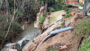 Κακοκαιρία: Τα σπίτια που εκκενώθηκαν στον Άγιο Δημήτριο - Βρισκόταν δίπλα στο ρέμα